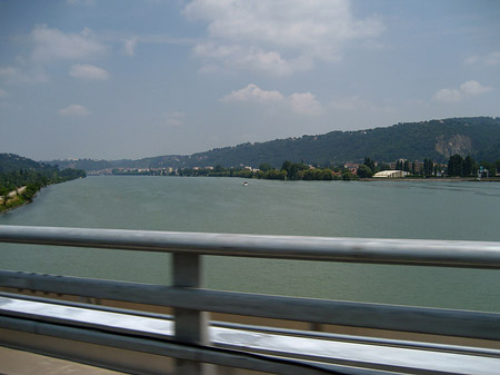 Fluss von der Brücke - Rhône-Alpen (Grenoble)